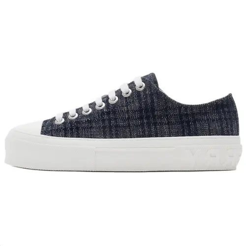 Burberry Low top Canvas Shoes Women's Indigo