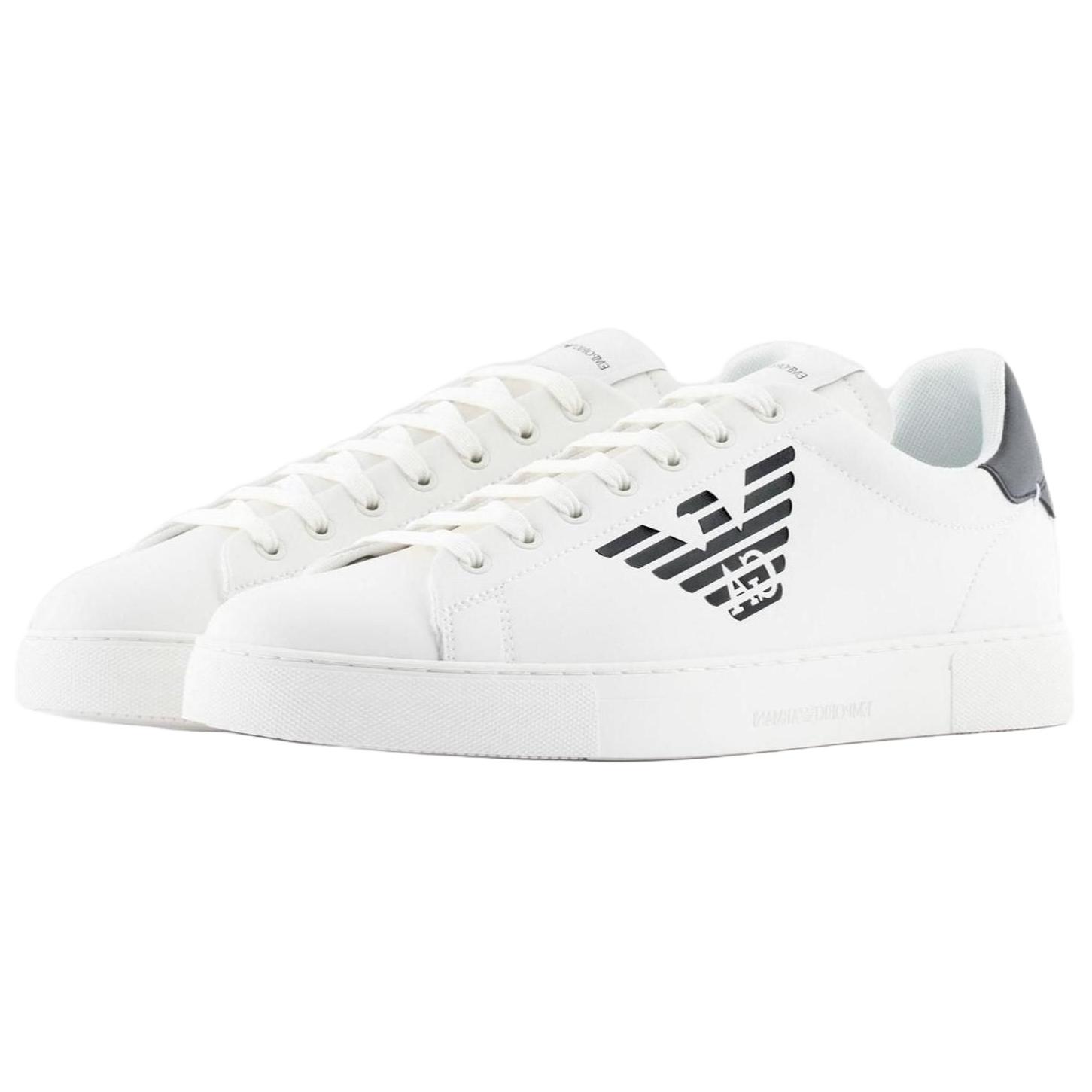 EMPORIO ARMANI Lace-up Logo-print Sneakers