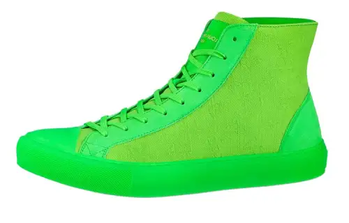 LOUIS VUITTON Tattoo High top Skateboard Shoes Men's Green