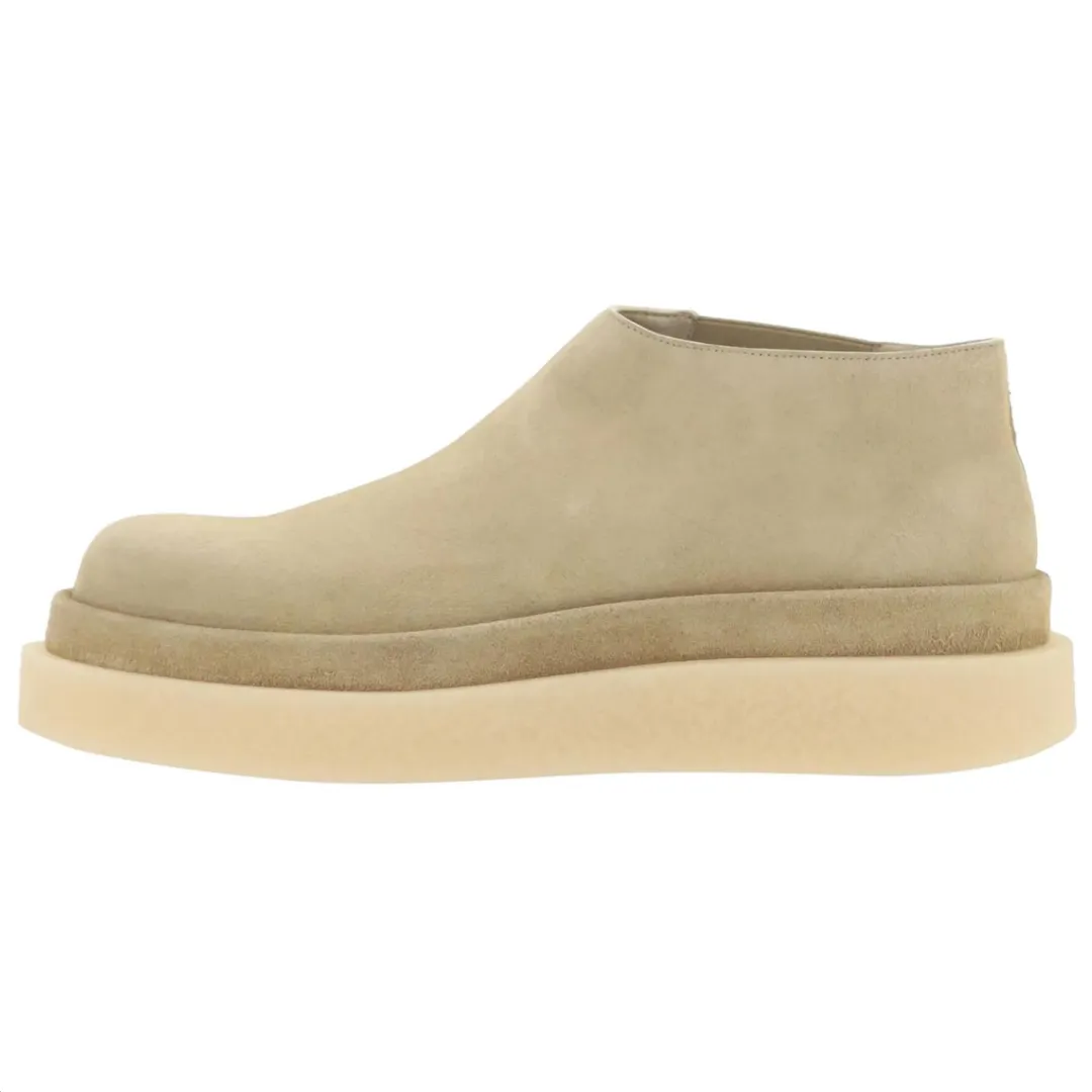 JIL SANDER Ankle Length Chelsea Boots Men's Apricot