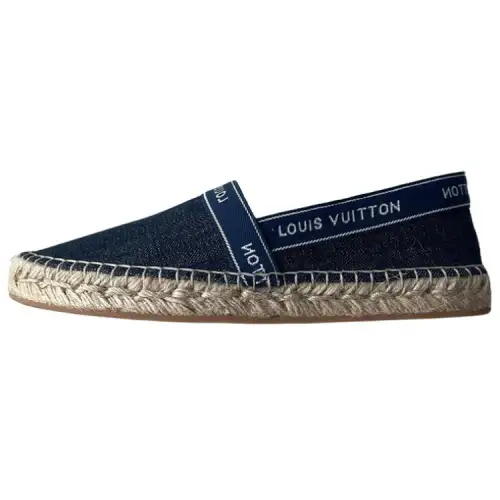 LOUIS VUITTON Croisiere Espadrilles Women's Dark Blue