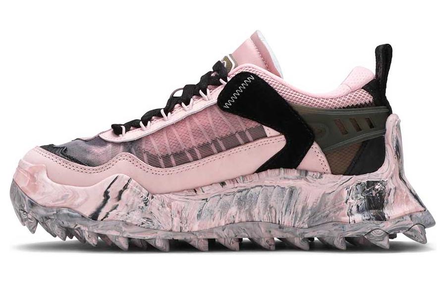 Женские кроссовки OFF-WHITE (розовые)