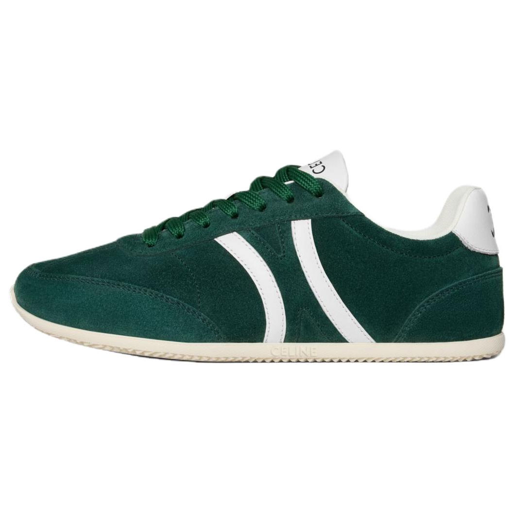 CELINE Triomphe Jogger Low top Casual Shoes Women's Green