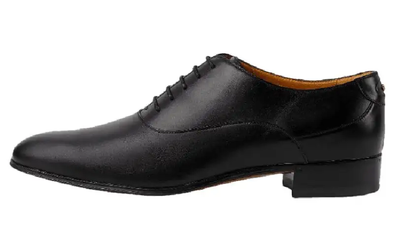 Gucci Lace-up Shoe 'Double G - Black'