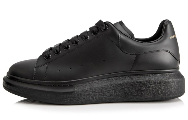 Мужские кеды Alexander McQueen Oversized Sneaker (черные)