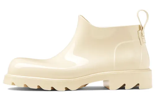 Bottega Veneta Stride Ankle Boots Men's Beige