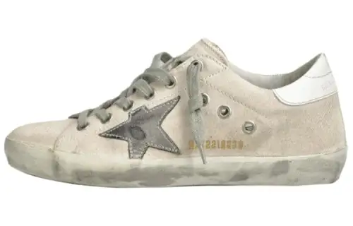 Golden Goose Super Star Skateboard Shoes Women's Low Top Gray