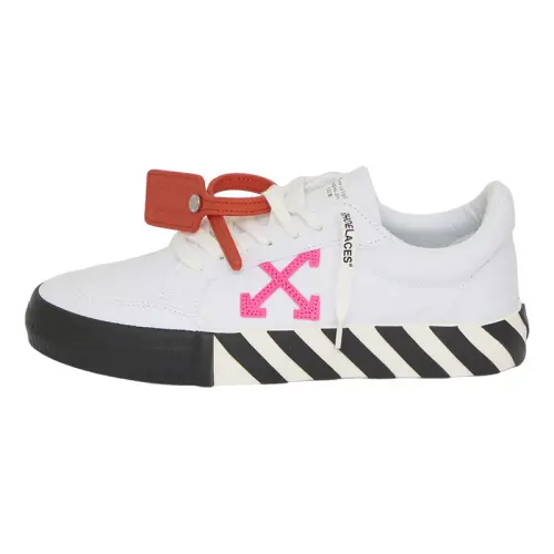 OFF WHITE Vulc Low White Black Fuchsia Women's