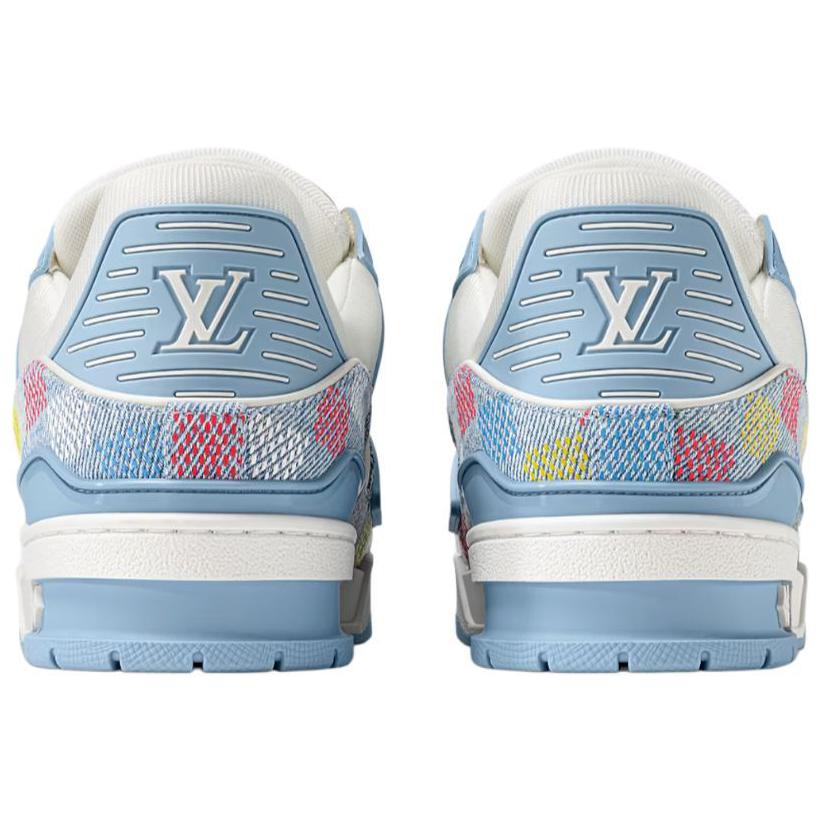 Кеды Louis Vuitton LOUIS VUITTON Trainer 2025 (синие) — фото 5