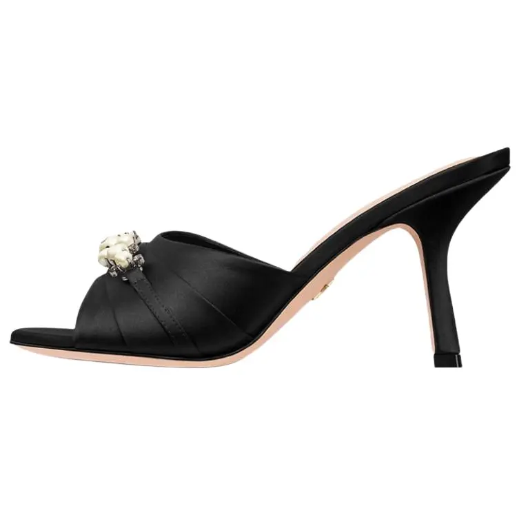 DIOR Slide Slippers Women's Black