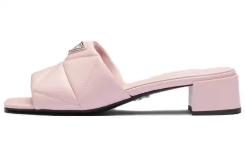 PRADA Quilted Leather Slides