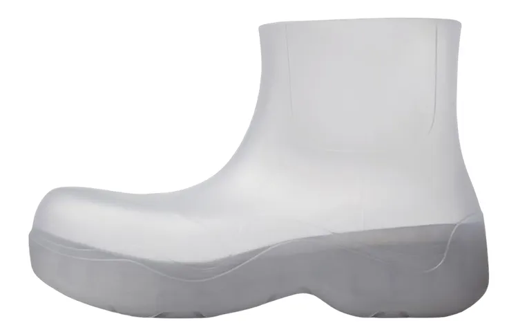 Bottega Veneta Puddle Ankle Boots Men's Glass Color