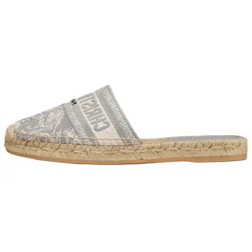 DIOR Granville Quiet Closed Toe Slippers Women's Gray