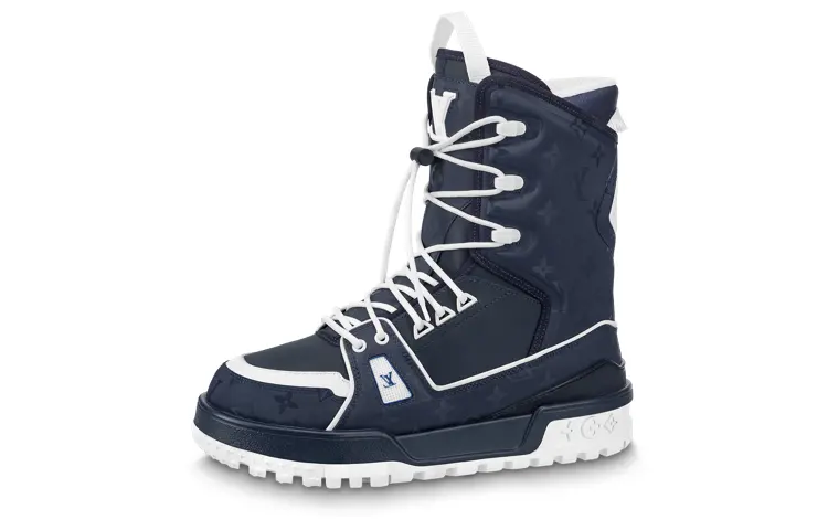 LOUIS VUITTON Lv Trainer Snow Snow Boots 'Marine'