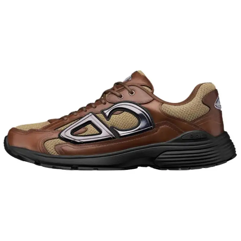 DIOR B30 Countdown Low top Casual Shoes Men's Brown