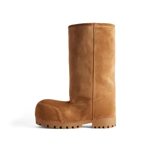 Balenciaga FW24 SKIWEAR Collection Knee High Snow Boots Men's Brown