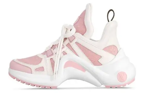 LOUIS VUITTON Archlight High top Casual Shoes Women's Pink