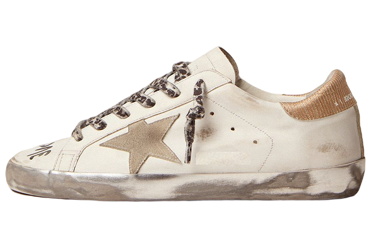 Женские кеды Golden Goose Super-Star PU (белые)