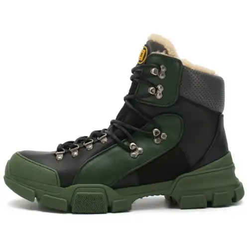Gucci Flashtrek High 'Black Green'