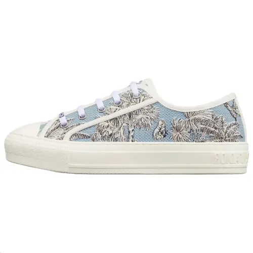 Pietro Ruffo x DIOR Walk'n'Dior Low top Skateboard Shoes Women's Blue