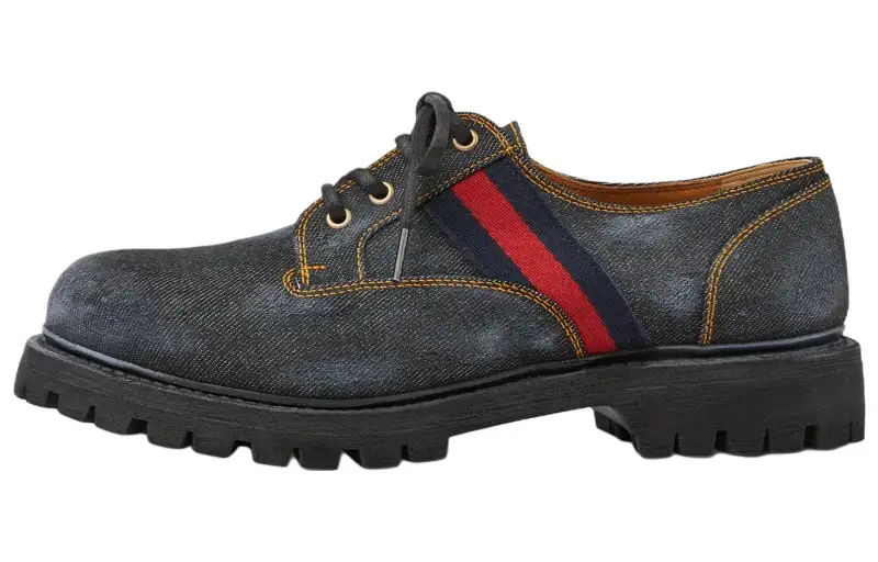GUCCI Men's Casual Shoes Men's Low Top Black