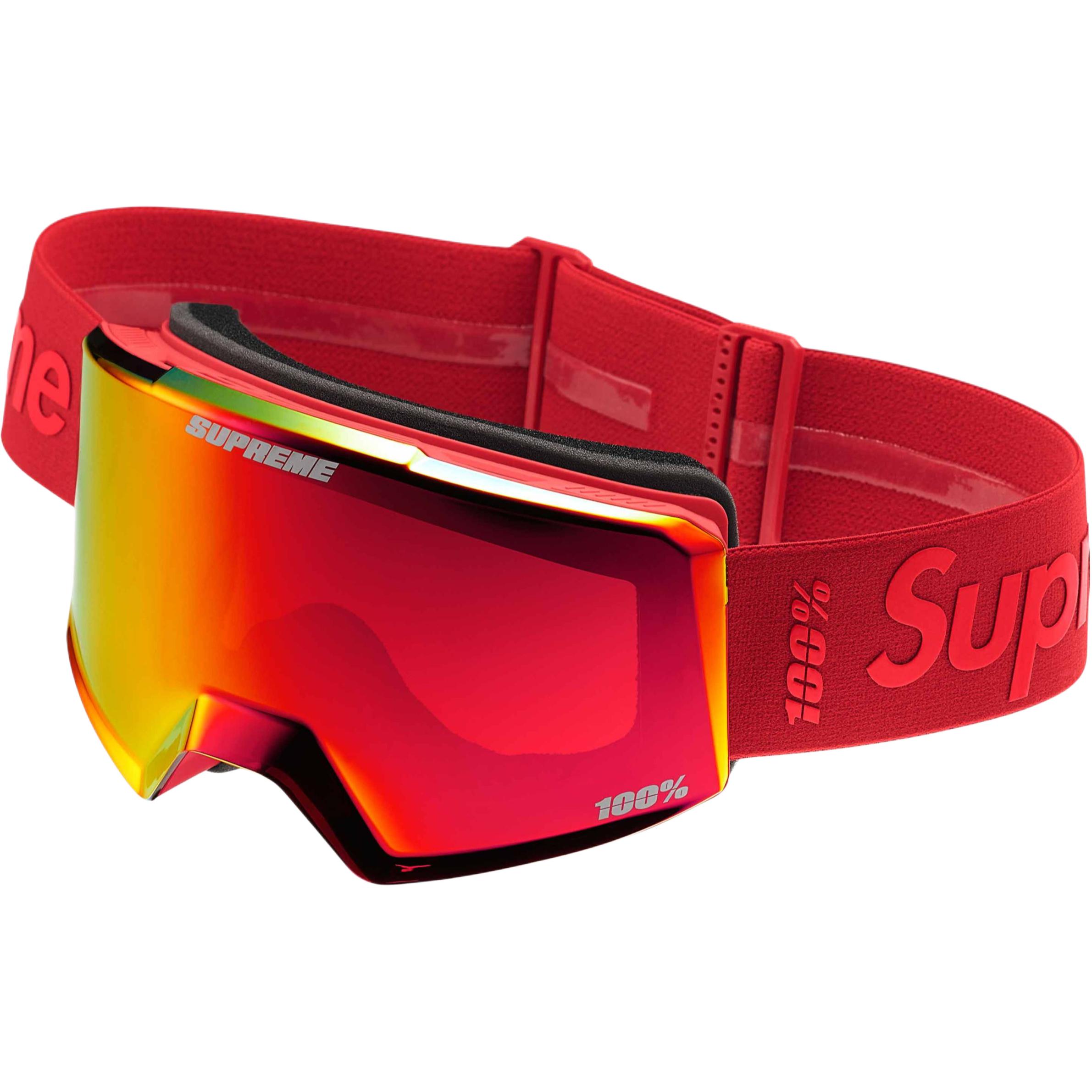 Унисекс очки Supreme Supreme x 100% NORG 2025 (красный)