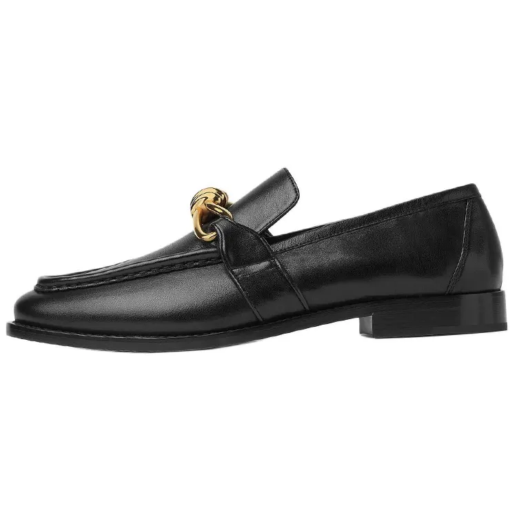 Bottega Veneta Astaire Loafers Men's Black