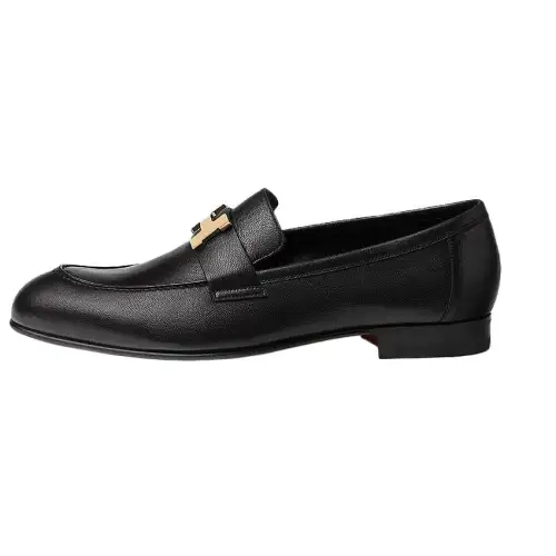 HERMES PARIS Casual Shoes Men's Black