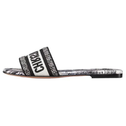 DIOR Dway Slide Slippers Women's Black