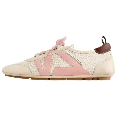 LOUIS VUITTON Sneakerina Low top German Army Trainers Casual Shoes Women's Pink
