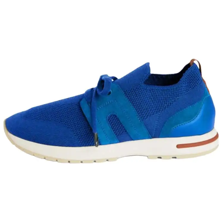 Loro Piana Flexy Walk Low top Casual Shoes Women's Light Blue
