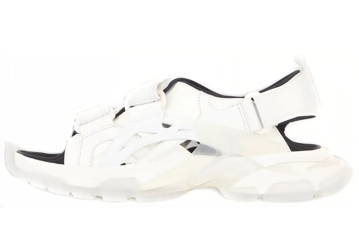 Balenciaga Track Sandals 'Clearsole White'