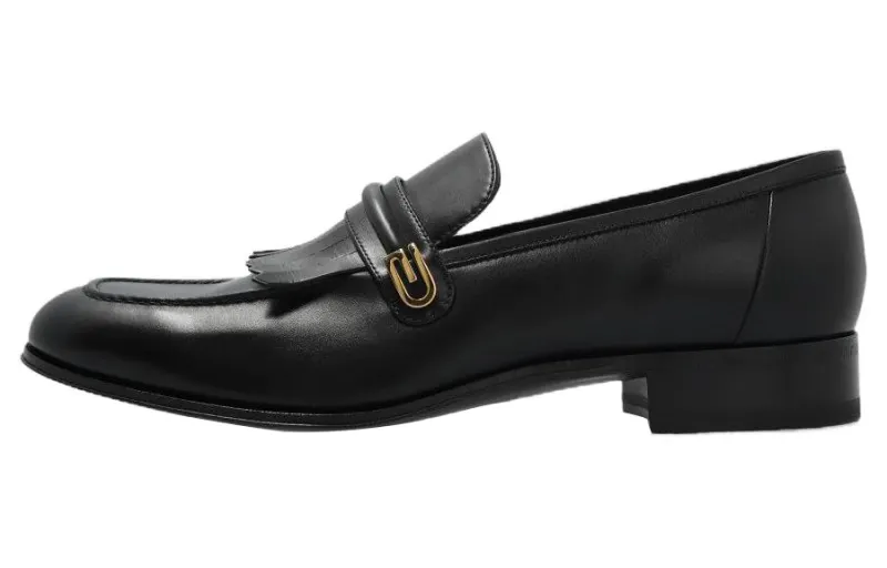 GUCCI Mirrored G Loafer Black
