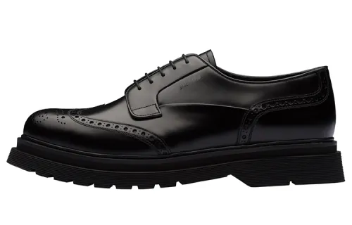 PRADA Lug-sole Brogues