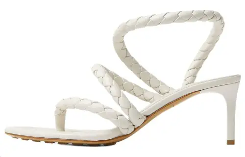 Bottega Veneta One Strap Sandals 6CM Women's White
