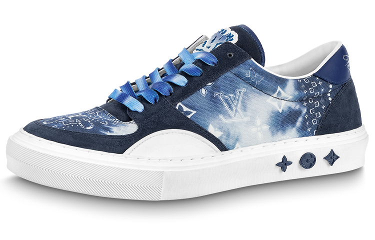 Мужские кеды Louis Vuitton Ollie (синие)
