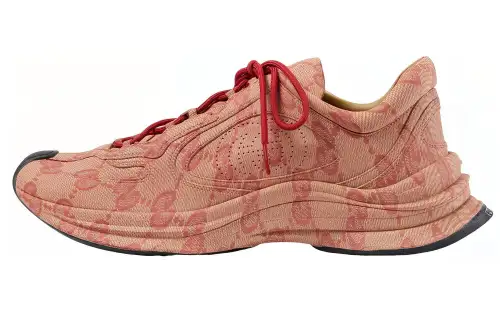 Gucci Run Sneaker 'Beige Hibiscus Monogram'