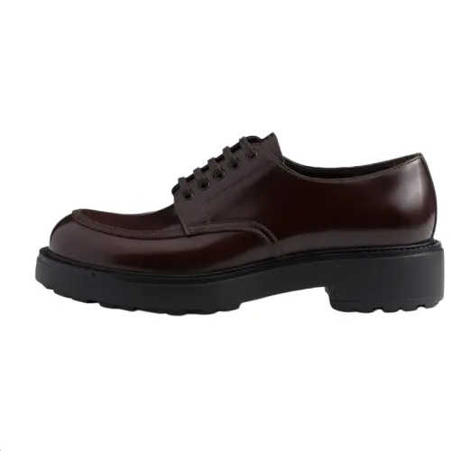 PRADA Men's Casual Shoes Men's Low Top Brown