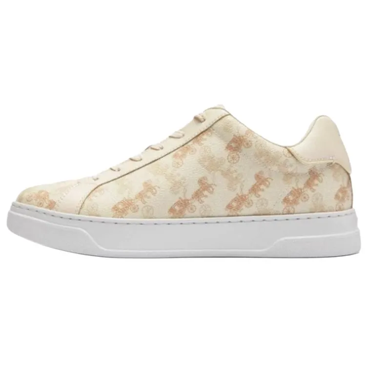 COACH Highline Low top Skateboard Shoes Men's Beige
