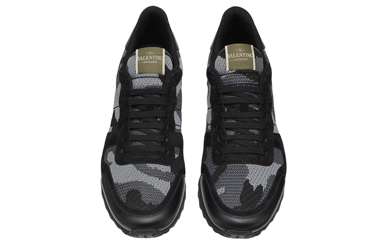 Мужские кроссовки Valentino Rockrunner (черный) — фото 4