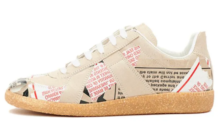 Maison Margiela Replica Low top Stylish Skateboarding Shoes Women's Camel