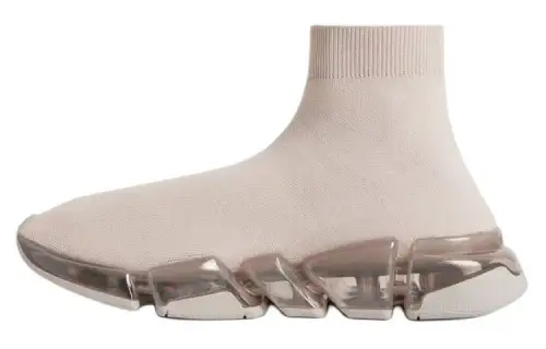 Balenciaga Speed 2.0 'Light Beige Clear Sole' Women's