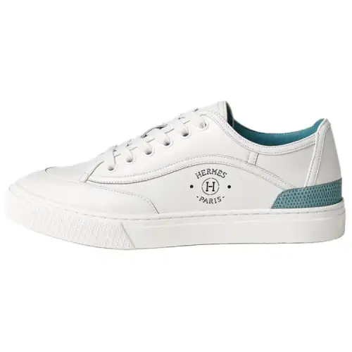 HERMES Get Low top Skateboard Shoes Women's White