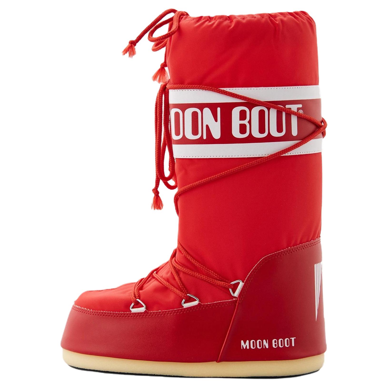 Сапоги Moon Boot (красные)