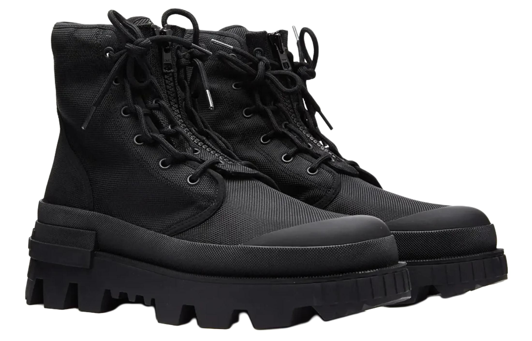 Moncler Ankle Boots 5CM Men's Black