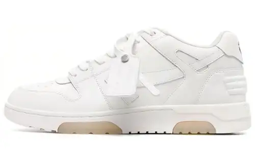 OFF WHITE Out Of Office Panelled Sneakers 'White'