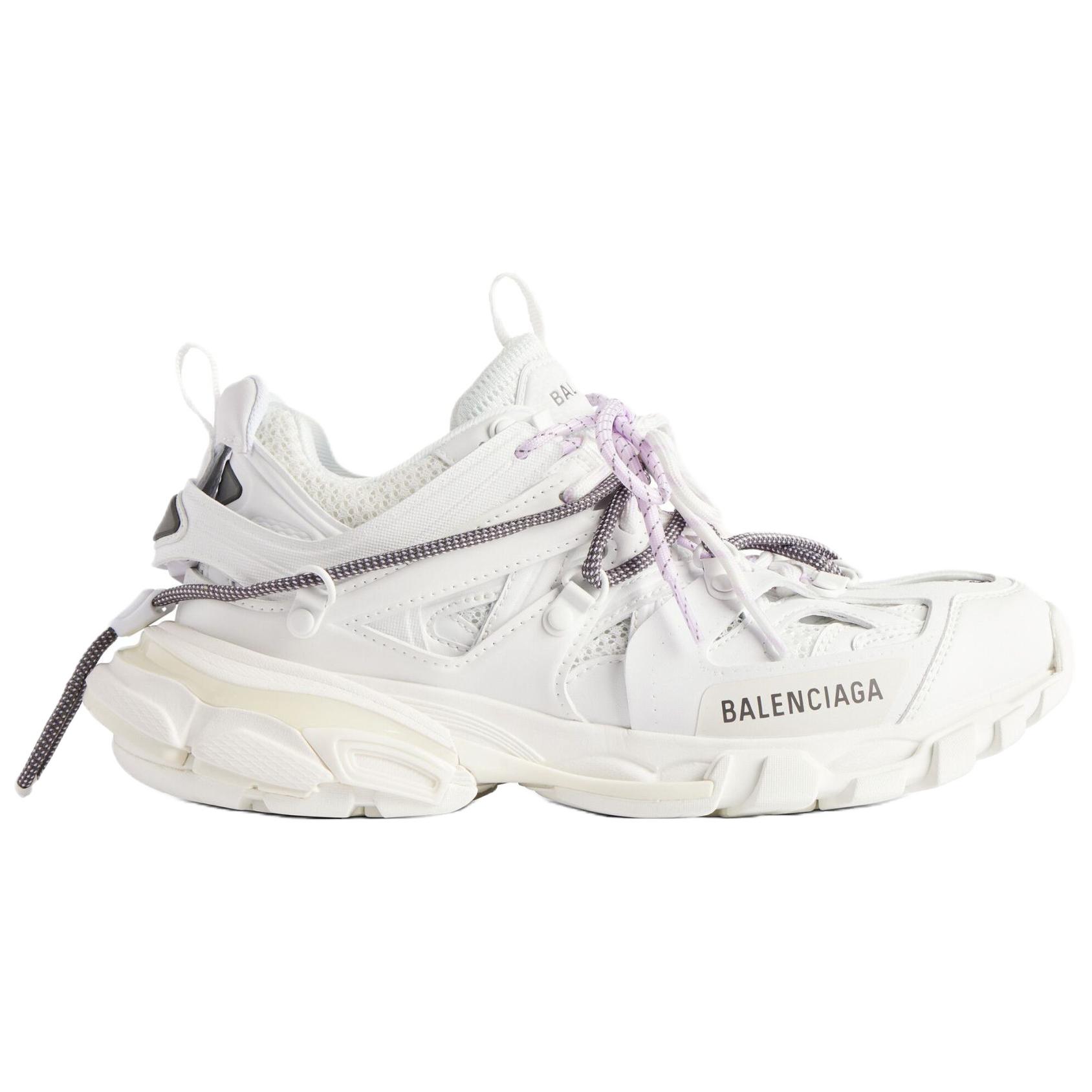 Женские кроссовки Balenciaga Track Trail Laces (белые) — фото 2