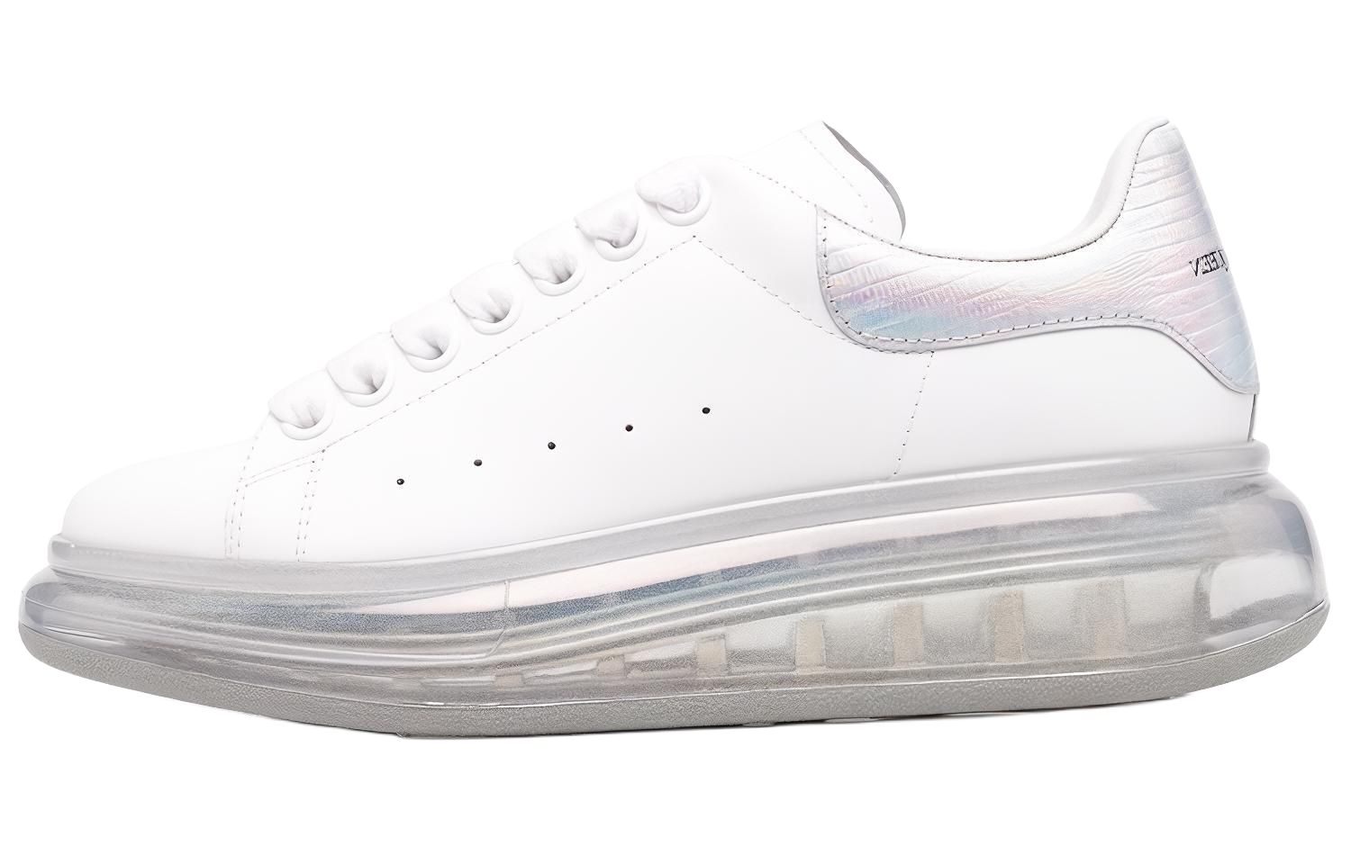 Женские кеды Alexander McQueen Larry (белые)