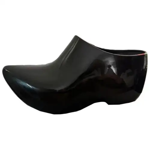Balenciaga Technoclog Closed Toe Slippers Men's Black