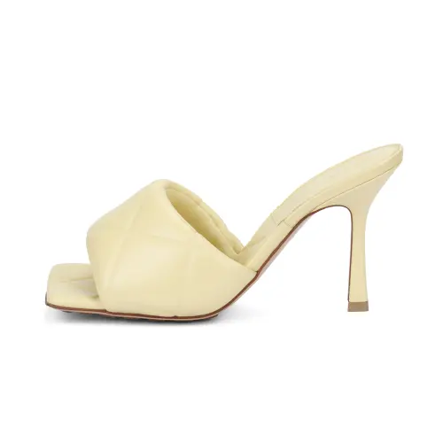 Bottega Veneta Lido Stylish Sandal 9cm Women's Yellow